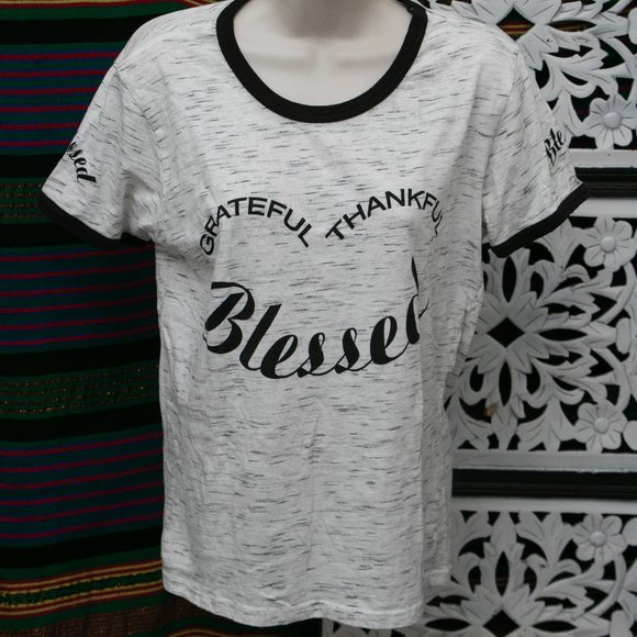 grateful thankful Blessed Tshirt - Picture 10 of 12